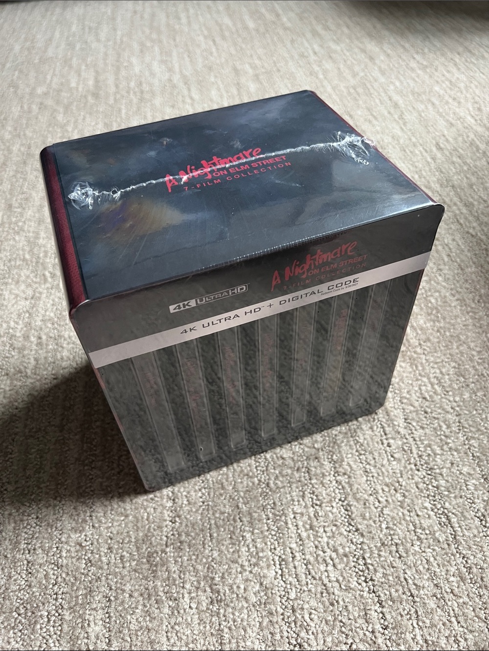 A Nightmare on Elm Street 4K Ultra HD Limited Re-Print Collection - Black